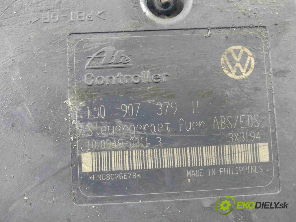 Vw Golf IV 1997-2003 1.8 20v 125 HP manual 92 kW 1781 cm3 5- čerpadlo abs 1J0907379H (Pumpy ABS)