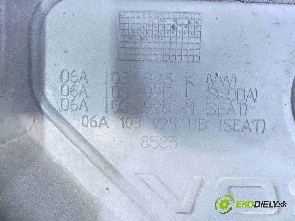 Seat Leon I 1999-2005 1.8 20v 125 hp manual 92 kW 1781 cm3 5- kryt motoru horní 06A103925K