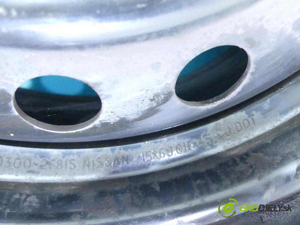 Nissan Almera N16 2000-2006 1.8 16v 116 HP manual 85 kW 1769 cm3 4- Felga