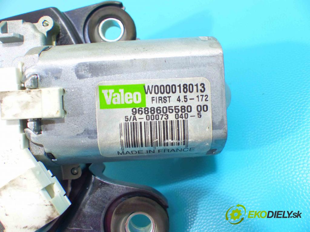 Peugeot 508 2010-2018 2.2 hdi 204 HP automatic 150 kW 2179 cm3 5- motor stieračov zadné 9688605580