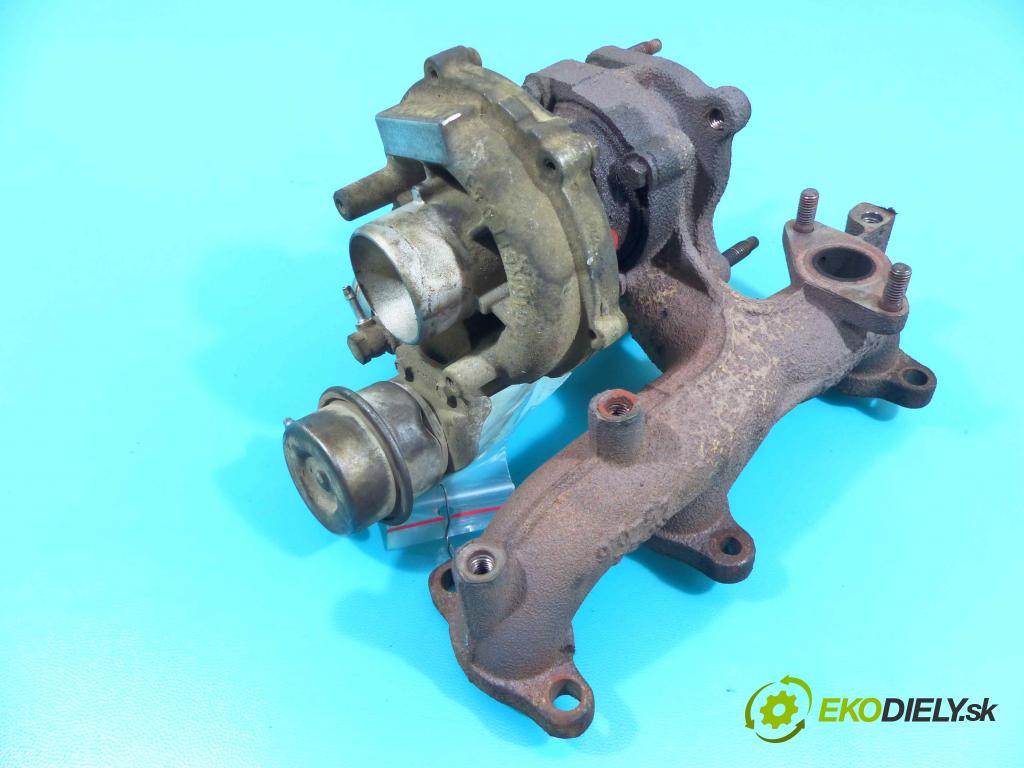 Skoda Fabia II 2007-2014 1.4 tdi 69KM manual 51 kW 1422 cm3 5- turbodúchadlo, turbo 045253019L (Turbodúchadlá (kompletné))