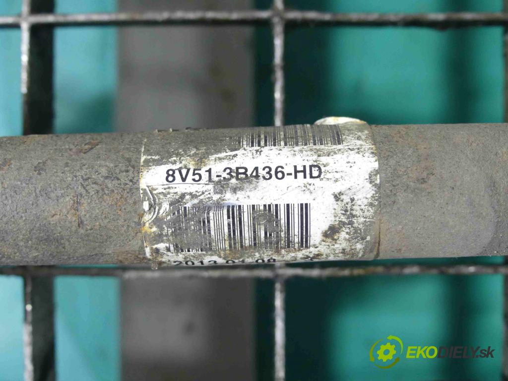 Ford Fiesta Mk7 2008-2017 1.5 tdci 75 HP manual 55 kW 1499 cm3 3- poloos pravé 8V51-3B436-HD (Poloosy)