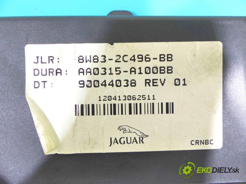 Jaguar XF 2007-2015 3.0 TD V6 241KM automatic 177 kW 2993 cm3 4- modul riadiaca jednotka 8W83-2C496-BB (Ostatné)