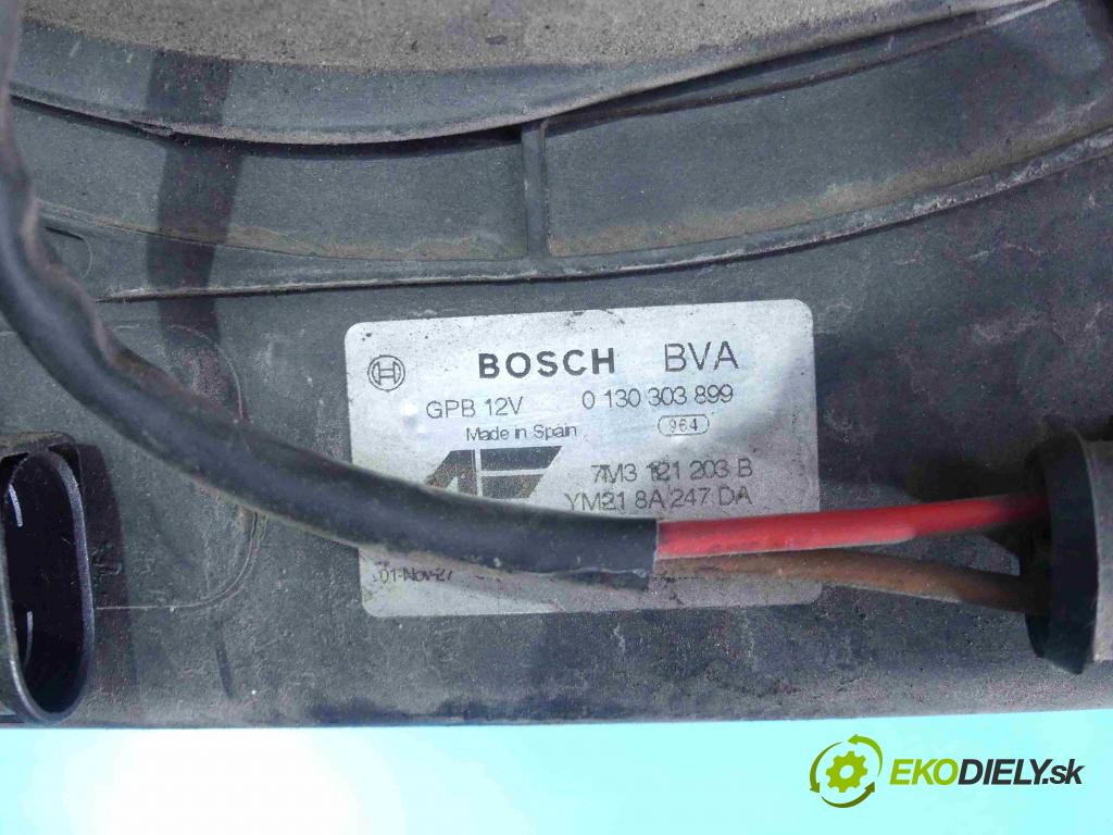 Ford Galaxy Mk1 1995-2006 2.8 V6 204 HP automatic 150 kW 2792 cm3 5- Ventilátor chladiča 7M3121207C
