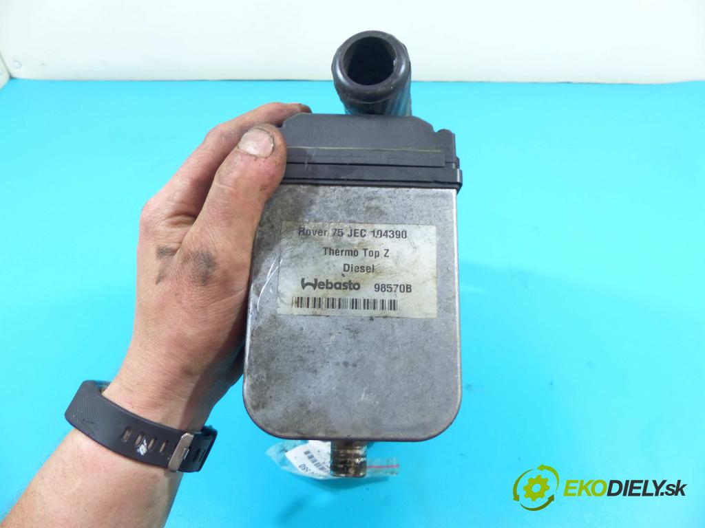 Rover 75 2.0 cdt 131 HP manual 96 kW 1951 cm3 4- Webasto 98570B (Webasto)
