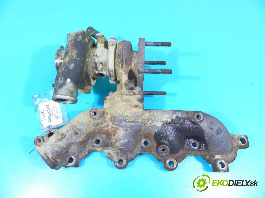 Opel Astra II 1998-2009 1.7 dti 75 HP manual 55 kW 1686 cm3 5- turbodúchadlo, turbo 697185-2412 (Turbodúchadlá (kompletné))