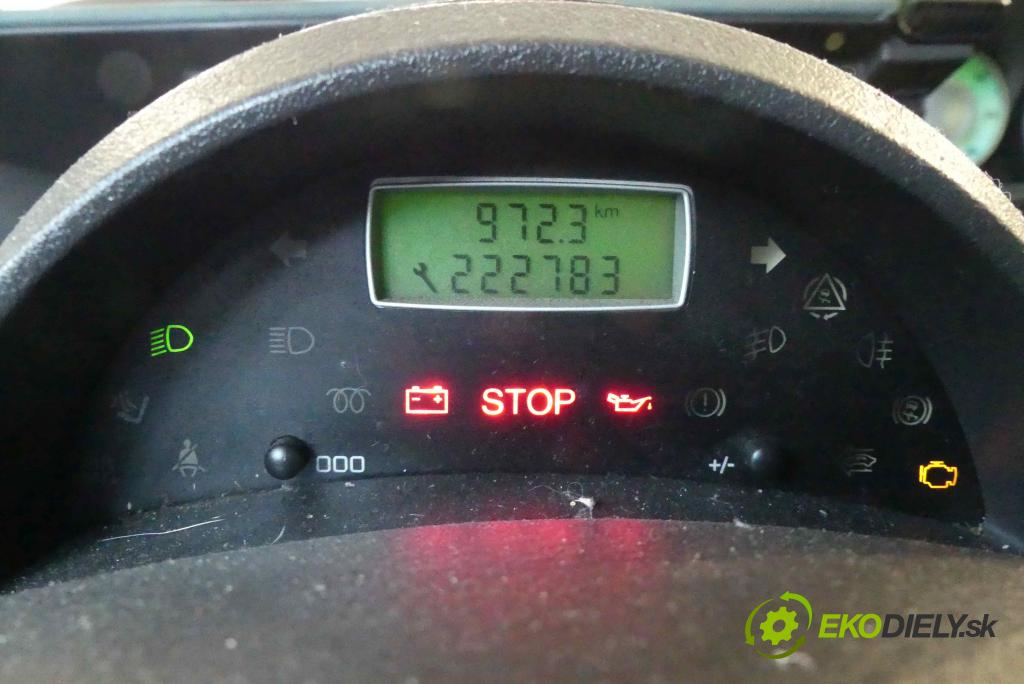 Peugeot 807 2002-2014 2.2 hdi 128 HP manual 94 kW 2179 cm3 5- Zobrazit: 1488702080 (Prístrojové dosky, displeje)