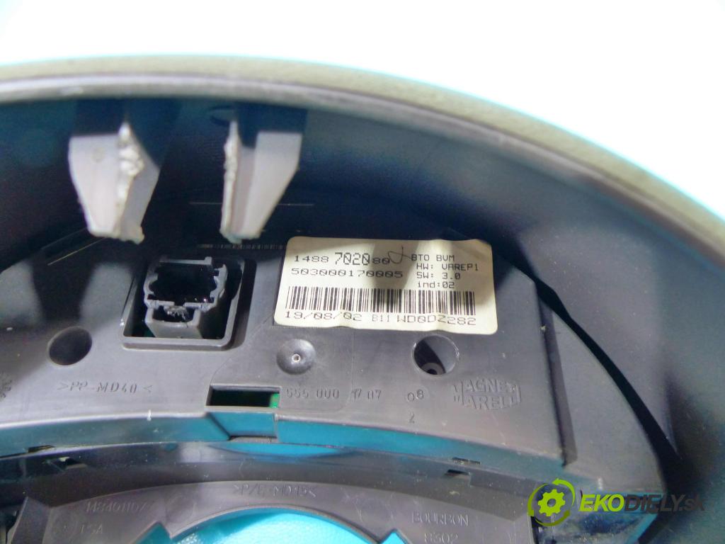 Peugeot 807 2002-2014 2.2 hdi 128 HP manual 94 kW 2179 cm3 5- Zobrazit: 1488702080 (Prístrojové dosky, displeje)