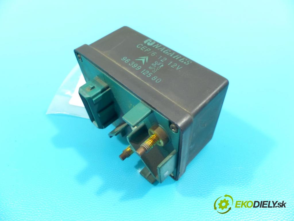 Citroen C5 I 2001-2008 2.0 hdi 109 HP manual 80 kW 1997 cm3 5- Relé: 9639912580 (Relé)