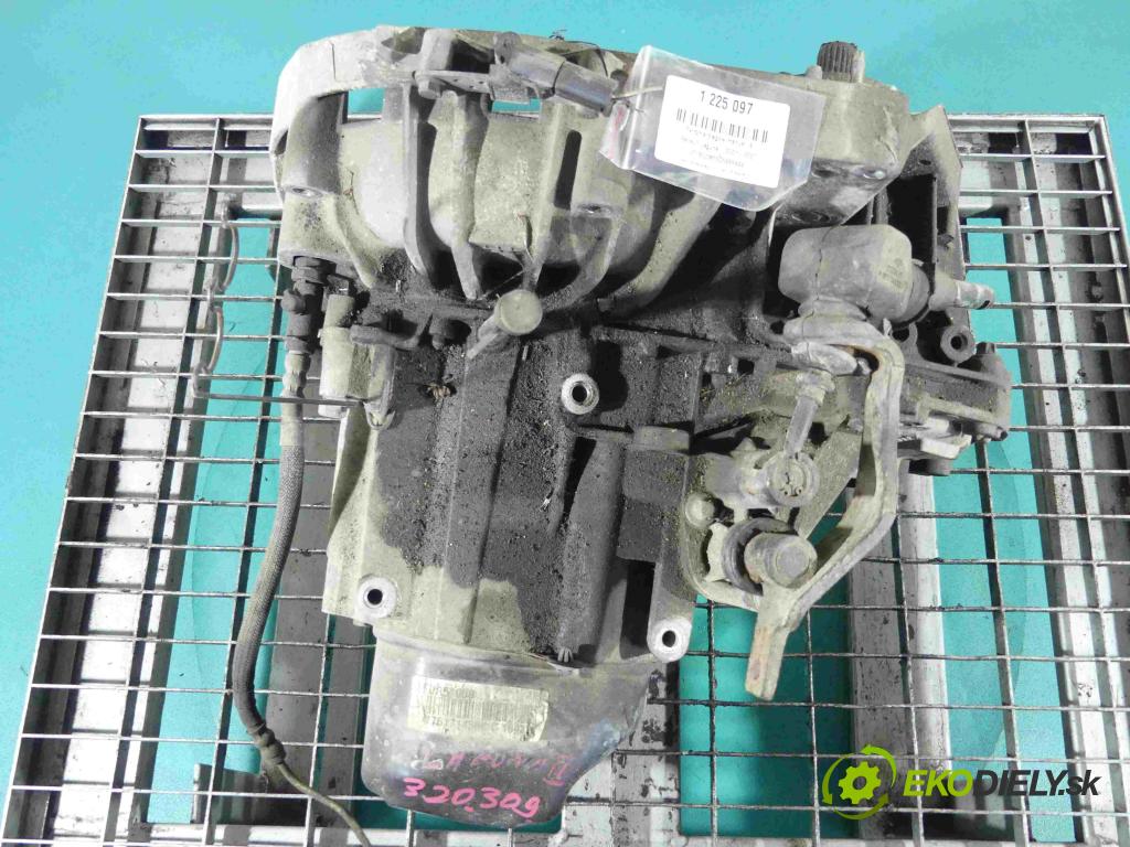 Renault Laguna II 2001-2007 1.8 16v 120 HP manual 88 kW 1783 cm3 5- prevodovka stupeň,rýchlosť manual JR5008