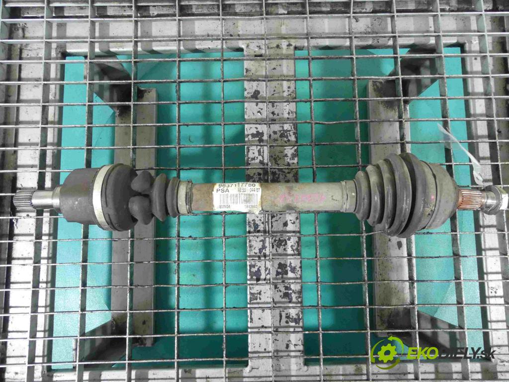 Citroen C4 Picasso I 2006-2013 1.6 hdi 109 HP manual 80 kW 1560 cm3 5- poloos ľavé 963717780 (Poloosy)