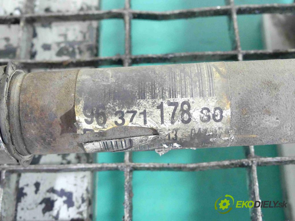 Citroen C4 Picasso I 2006-2013 1.6 hdi 109 HP manual 80 kW 1560 cm3 5- poloos pravé 9637117880 (Poloosy)