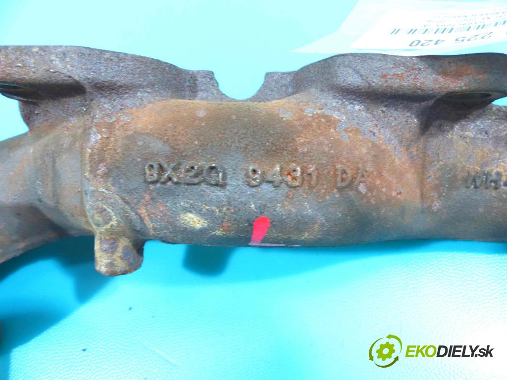 Jaguar XF 2007-2015 3.0 TD V6 241KM automatic 177 kW 2993 cm3 4- potrubí výfuk 9X2Q9431DA (Výfukové potrubí)