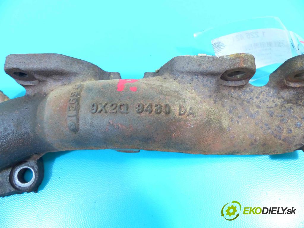 Jaguar XF 2007-2015 3.0 TD V6 241KM automatic 177 kW 2993 cm3 4- potrubí výfuk 9X2Q9430DA (Výfukové potrubí)