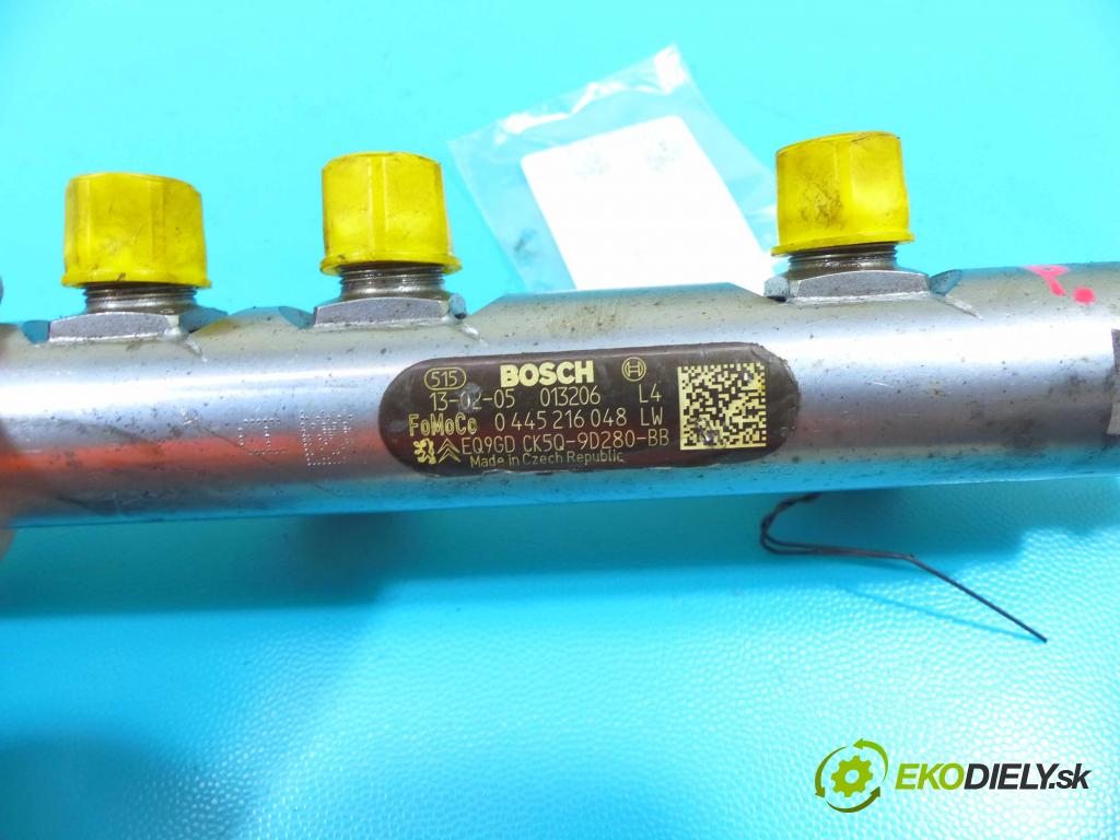 Jaguar XF 2007-2015 3.0 TD V6 241KM automatic 177 kW 2993 cm3 4- lišta vstrekovacia 0445216048 (Vstrekovacie lišty)