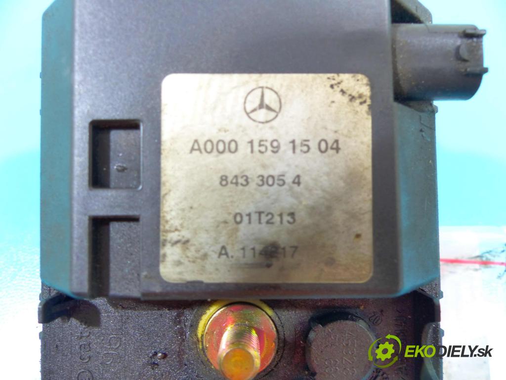 Mercedes C W203 2000-2007 2,2.0 cdi 116 HP manual 85 kW 2148 cm3 4- Ohrievač: voda: A0001591504 (Ohrievanie, ventilácia)