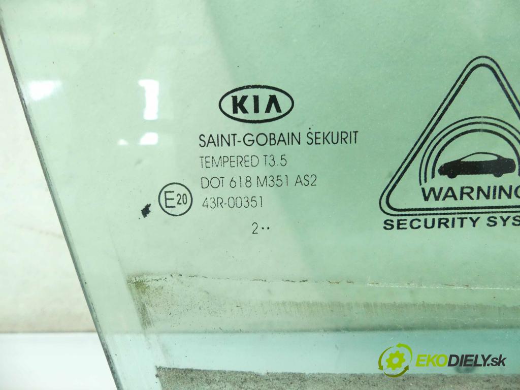 Kia Sportage III 2010-2015 2.0 CRDI 184hp manual 135 kW 1995 cm3 5- sklo dvere predné pravé