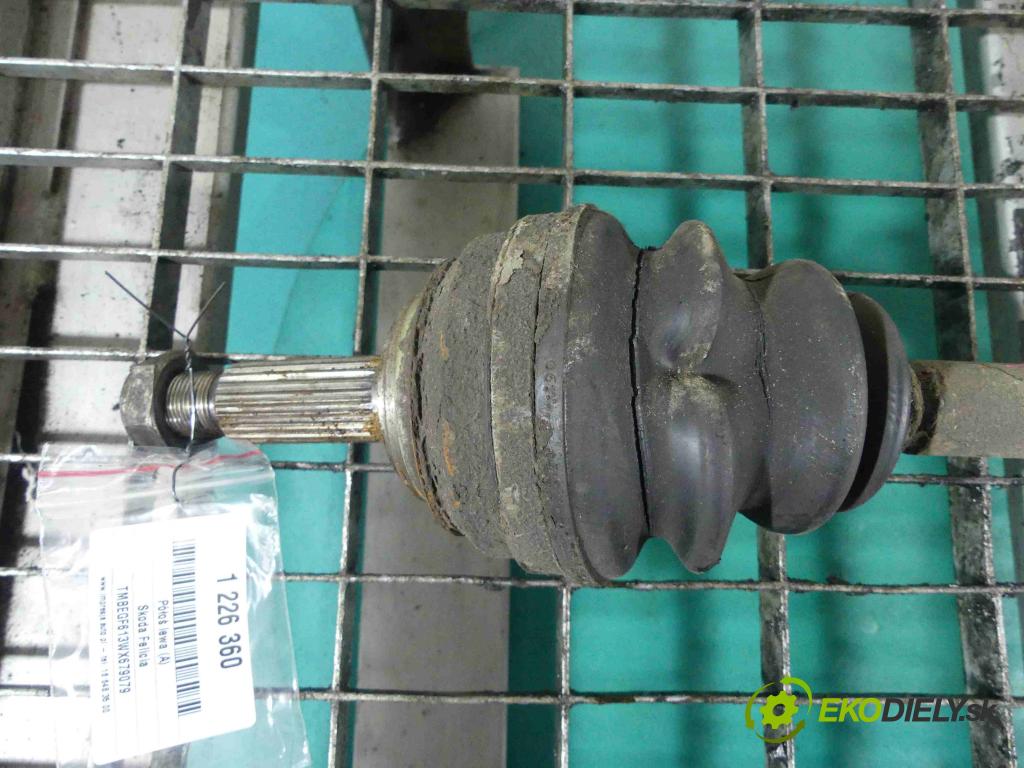 Skoda Felicia 1.6 75 HP manual 55 kW 1598 cm3 5- poloos ľavé  (Poloosy)