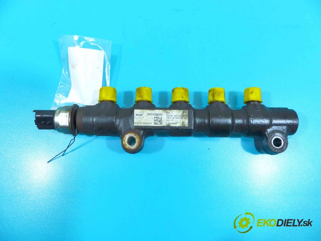 Citroen C4 Grand picasso 1.6 hdi 109 HP automatic 80 kW 1560 cm3 5- lišta vstrekovacia 9654592680 (Vstrekovacie lišty)