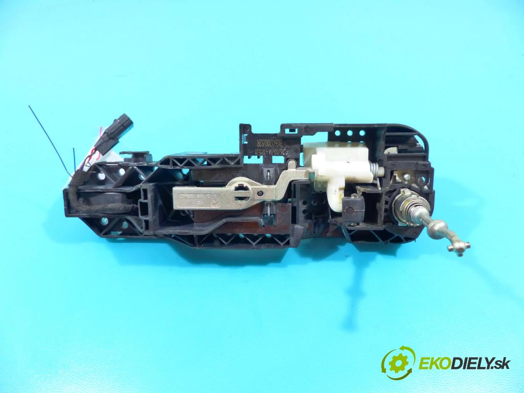 Renault Megane III 2008-2016 1.6 DCI 131 HP manual 96 kW 1599 cm3 5- rukoväť predné ľavé mimo: 806070032R (Vonkajšie predné ľavé)