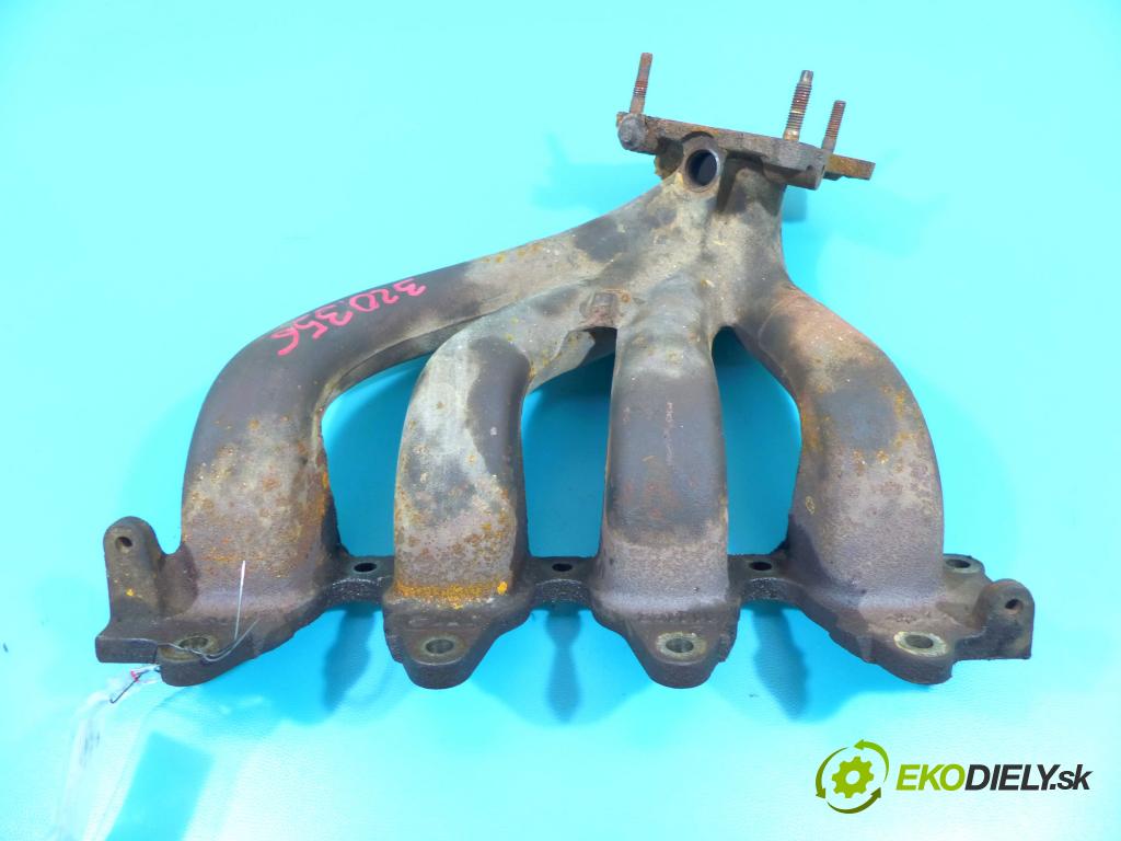 Renault Scenic I 1996-2003 1.6 16v 107 HP manual 79 kW 1598 cm3 5- potrubí výfuk  (Výfukové potrubí)