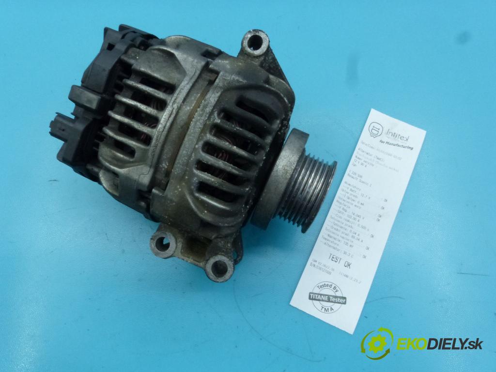 Renault Scenic I 1996-2003 1.6 16v 107 HP manual 79 kW 1598 cm3 5- Alternator 0124325031 (Alternátory)