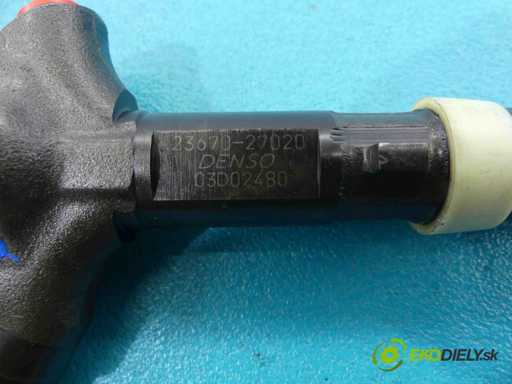 Toyota Corolla Verso I 2001-2004 2.0 D4D 90 HP manual 66 kW 1995 cm3 5- vstrek 23670-27020 (Vstrekovače)