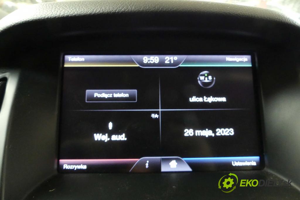 Ford Focus Mk3 2010-2018 1.0 T 101 HP manual 74 kW 999 cm3 5- Zobrazit: BM5T-18B955-FE (Prístrojové dosky, displeje)
