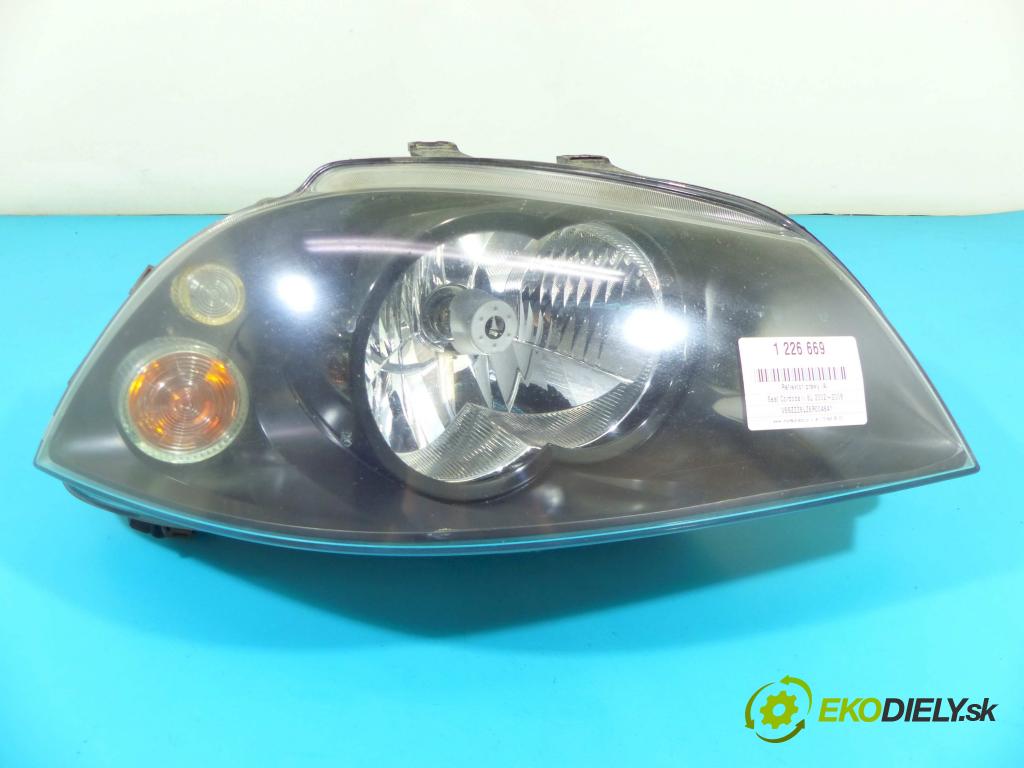 Seat Cordoba II 6L 2002-2008 1.4 16v 75 HP manual 55 kW 1390 cm3 4- Reflektor: pravý 6L1941022A (Pravé)