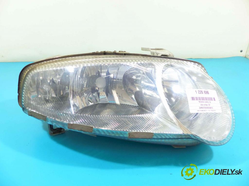 Alfa romeo 147 1.6 16v 105 HP manual 77 kW 1598 cm3 3- Reflektor: pravý  (Pravé)