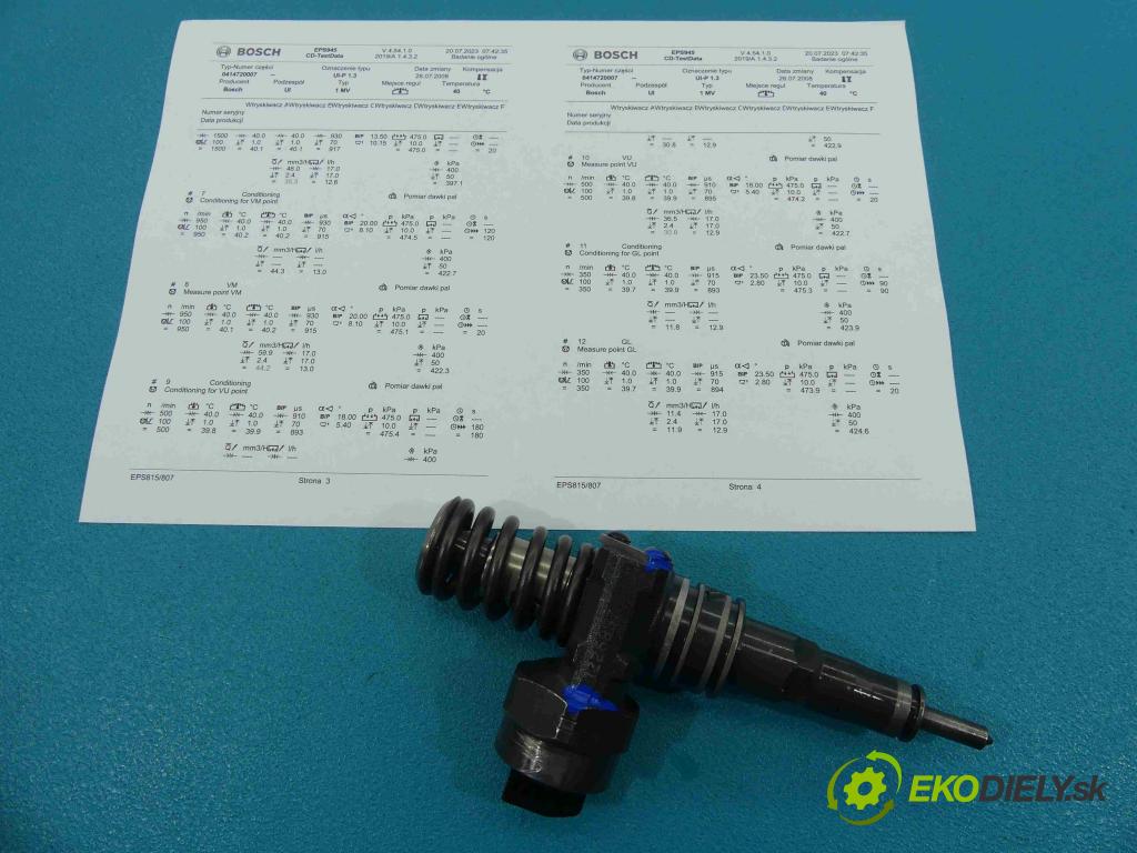 Vw Golf IV 1997-2003 1.9 tdi 116 HP manual 85 kW 1896 cm3 3- vstrekovacie čerpadlo 0414720007 (Vstrekovače)