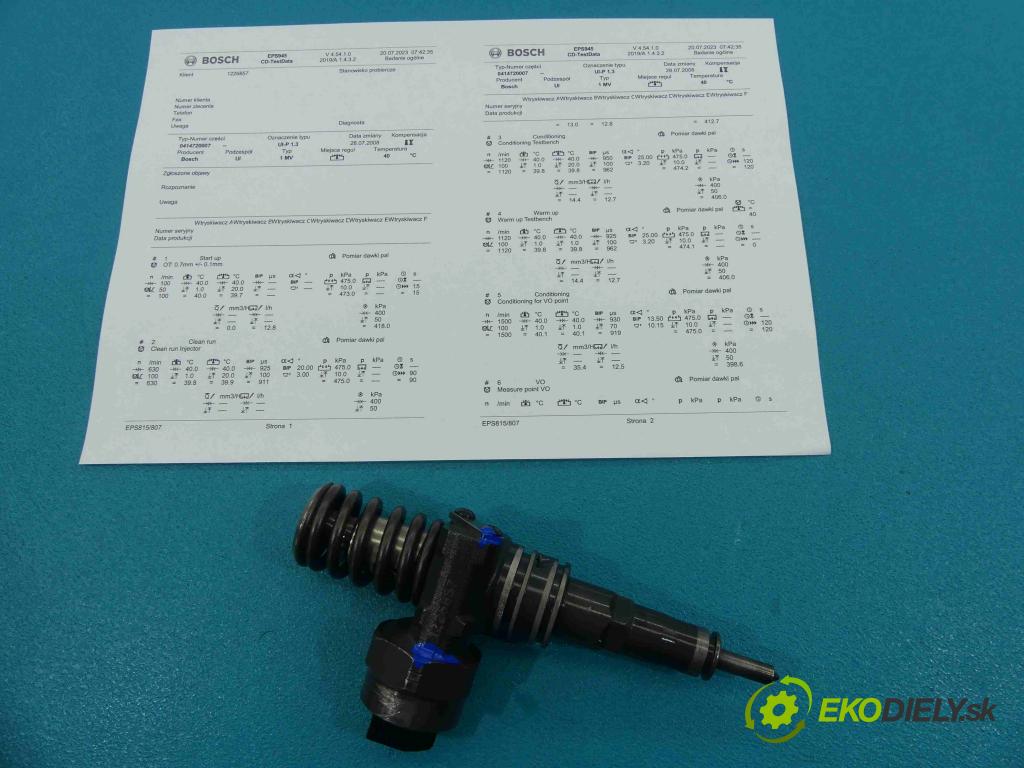 Vw Golf IV 1997-2003 1.9 tdi 116 HP manual 85 kW 1896 cm3 3- vstrekovacie čerpadlo 0414720007 (Vstrekovače)