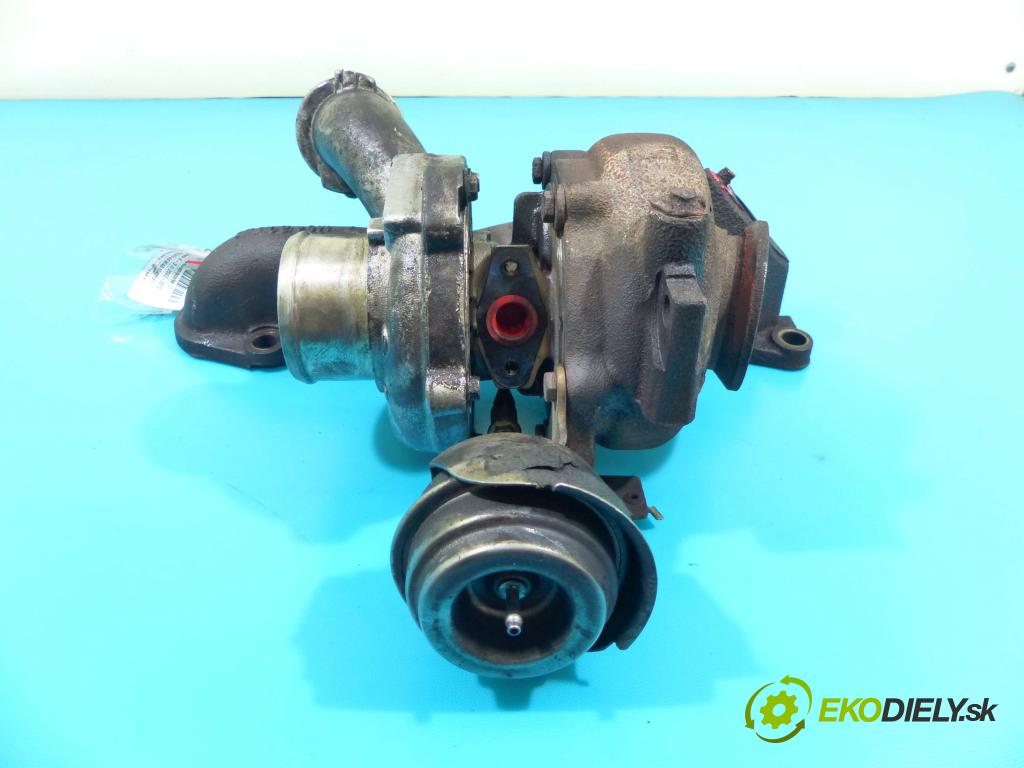 Saab 9-3 II 2002-2012 1.9 TiD 150 HP manual 110 kW 1910 cm3 4- turbodúchadlo, turbo 755046-1 (Turbodúchadlá (kompletné))