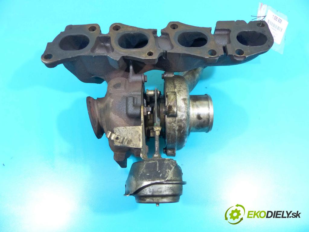 Saab 9-3 II 2002-2012 1.9 TiD 150 HP manual 110 kW 1910 cm3 4- turbodúchadlo, turbo 755046-1 (Turbodúchadlá (kompletné))