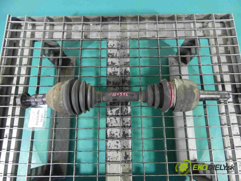 Saab 9-3 II 2002-2012 1.9 TiD 150 HP manual 110 kW 1910 cm3 4- poloos ľavé  (Poloosy)