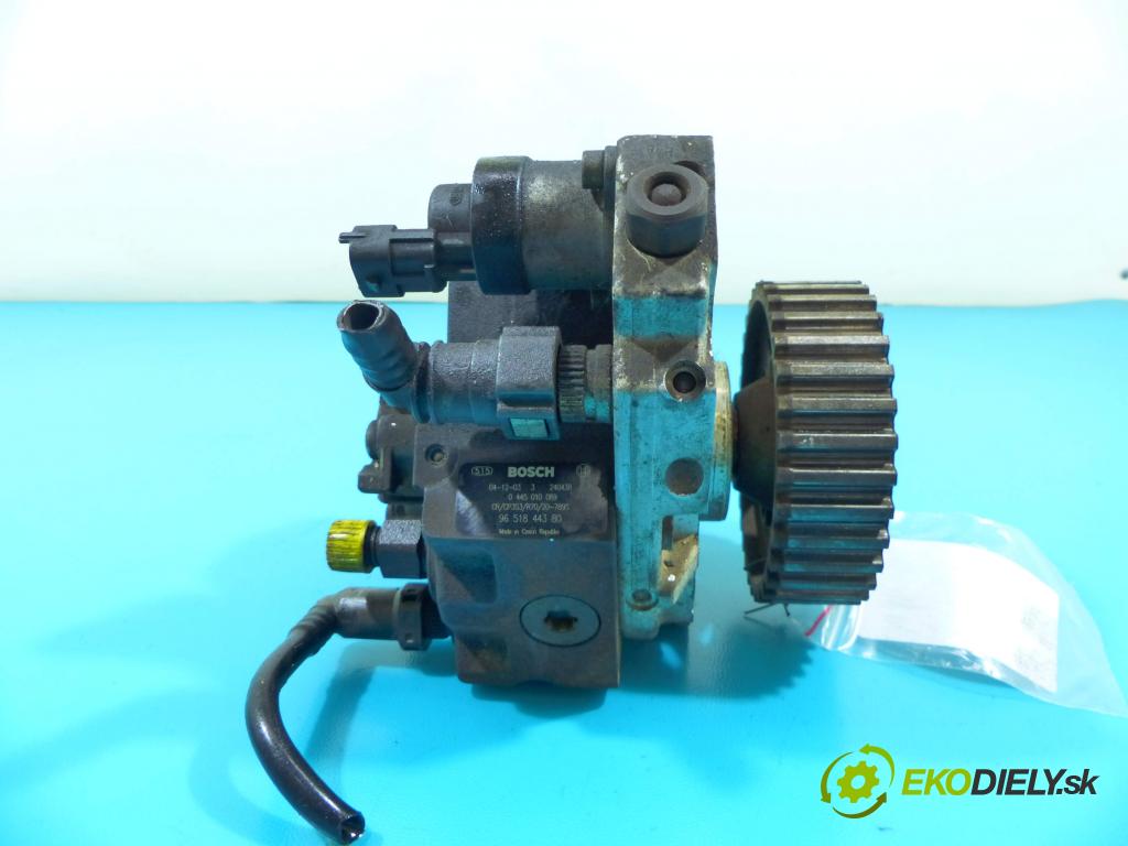 Citroen Xsara Picasso 1.6 HDI 109 HP manual 80 kW 1560 cm3 5- čerpadlo vstrekovacia 0445010089 (Vstrekovacie čerpadlá)