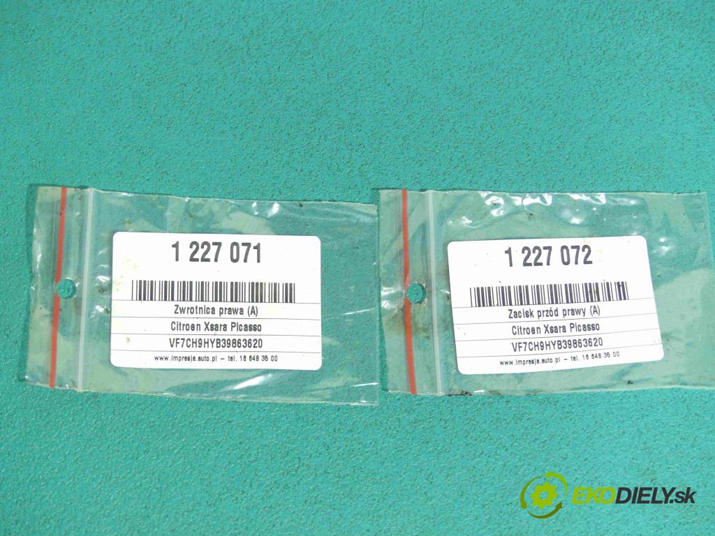 Citroen Xsara Picasso 1.6 HDI 109 HP manual 80 kW 1560 cm3 5- náboj pravé  (Náboje)