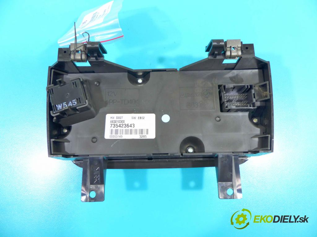 Fiat Idea 1.4 16V 95 HP manual 70 kW 1368 cm3 5- panel kúrenia 735423643