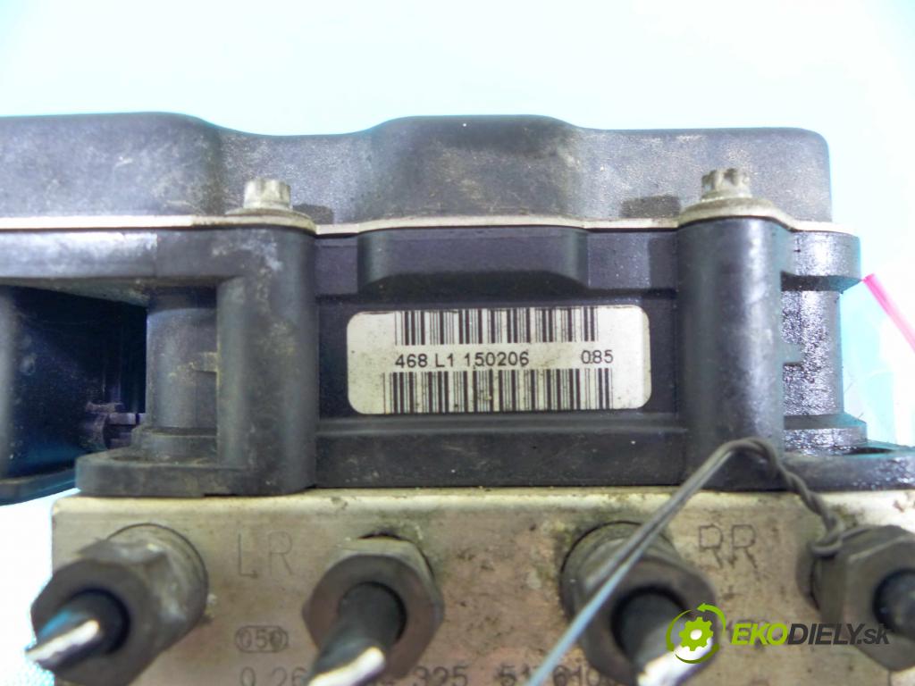 Fiat Idea 1.4 16V 95 HP manual 70 kW 1368 cm3 5- čerpadlo abs 51761006 (Pumpy ABS)