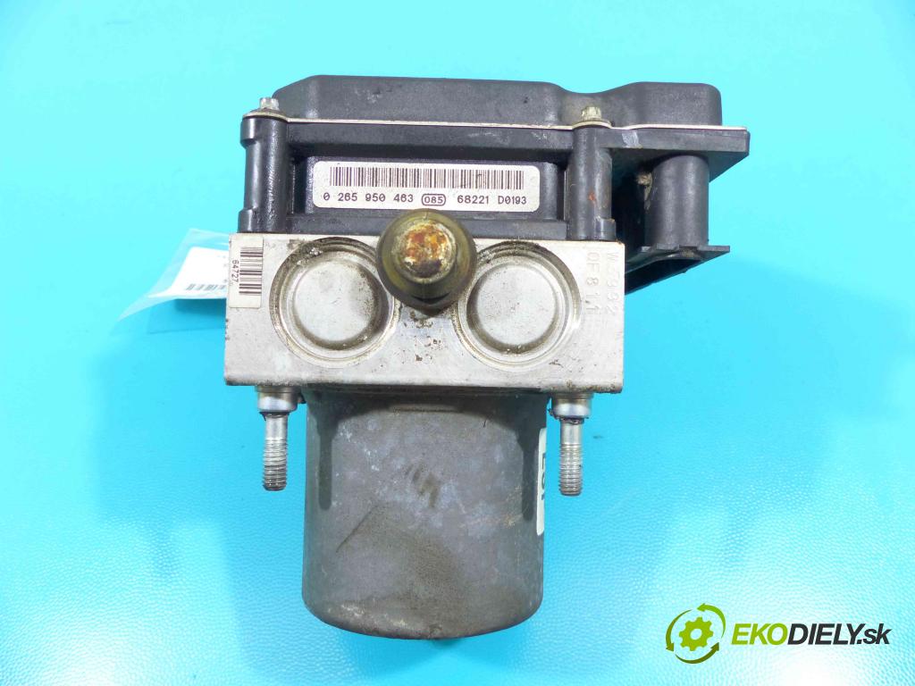 Fiat Idea 1.4 16V 95 HP manual 70 kW 1368 cm3 5- čerpadlo abs 51761006 (Pumpy ABS)