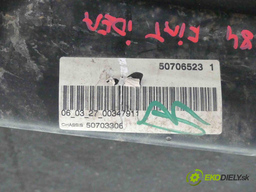 Fiat Idea 1.4 16V 95 hp manual 70 kW 1368 cm3 5- zadní výztuha 50706523