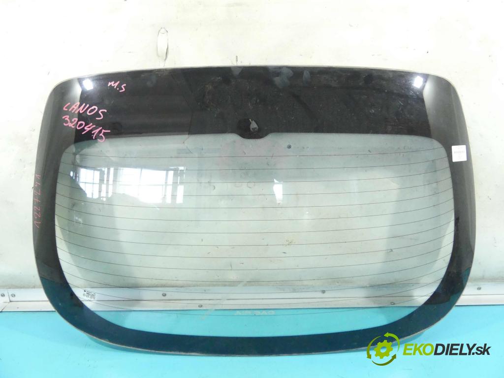 Daewoo Lanos 1.5 16v 100 hp manual 73,2 kW 1498 cm3 5- sklo zadní  (Okna zadní)