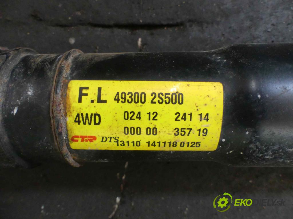 Kia Sportage III 2010-2015 2.0 CRDI 184hp manual 135 kW 1995 cm3 5- Hřídel: 49300-2S500 (Kardaňové hriadele)