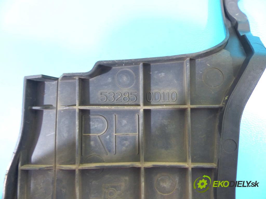 Toyota Yaris III 2011-2020 1.3 vvti 99 HP manual 73 kW 1329 cm3 5- kryt plast 532850D110