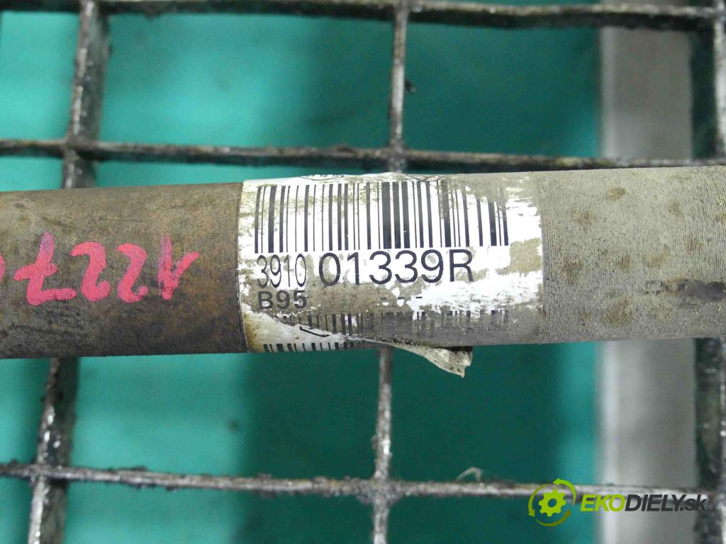 Renault Megane III 2008-2016 1.6 DCI 131 HP manual 96 kW 1599 cm3 5- poloos pravé 391001339R (Poloosy)