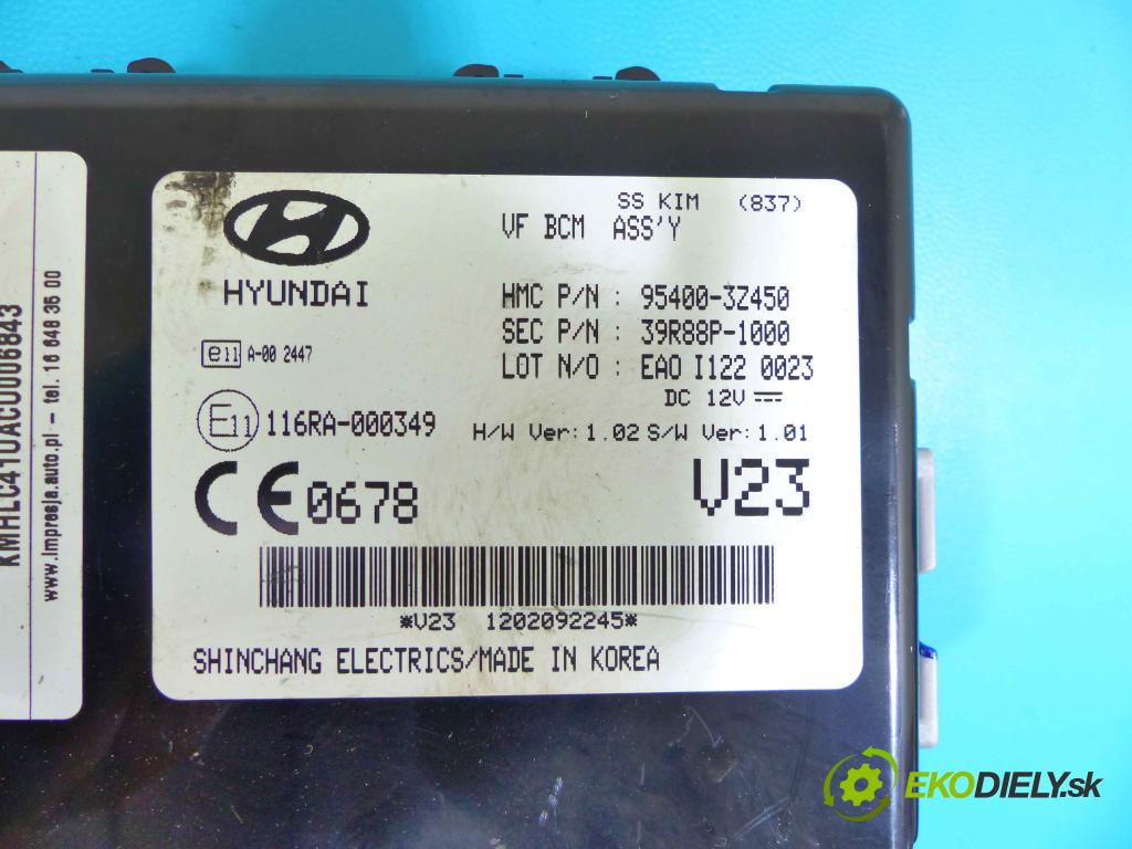 Hyundai I40 1.7 crdi 116 HP manual 85 kW 1685 cm3 4- modul riadiaca jednotka 95400-3Z450 (Ostatné)