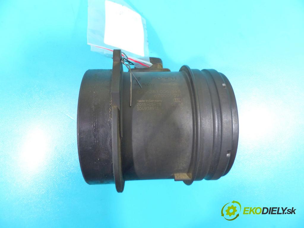 Maserati Ghibli 2013 - 3.0 V6 diesel: 275 HP automatic 202 kW 2987 cm3 4- průtokoměr: 0281006348 (Váhy vzduchu)