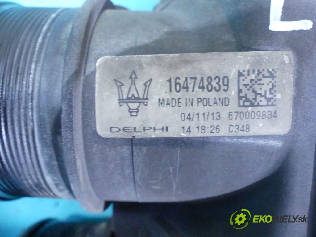 Maserati Ghibli 2013 - 3.0 V6 diesel 275 hp automatic 202 kW 2987 cm3 4- Intercooler 16474839 (Chladiče nasávaného vzduchu (intercoolery))