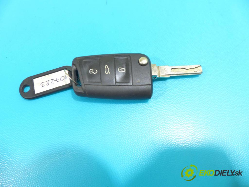 Skoda Rapid 2012-2019 1.0 TSI 95 hp manual 70 kW 999 cm3 5- spínací skříňka 1K0905851 (Spínací skříňky a klíče)