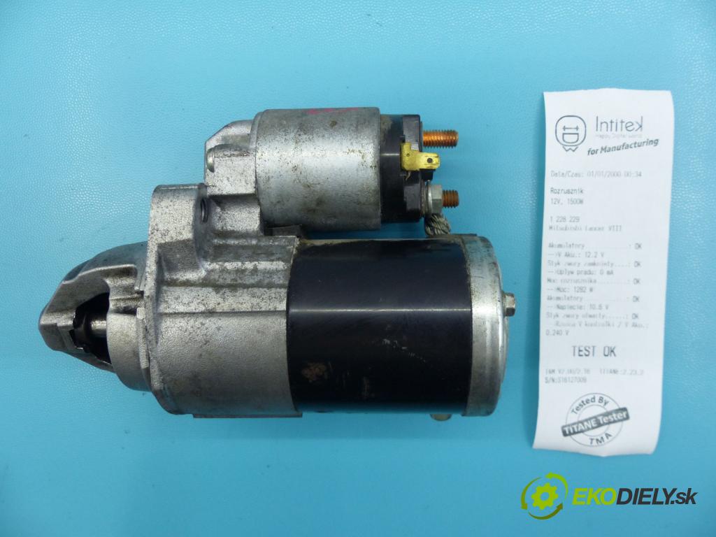 Mitsubishi Lancer VIII 2007-2016 1.8 16v 140 HP manual 103 kW 1798 cm3 4- štartér 131810A2 (Štartéry)